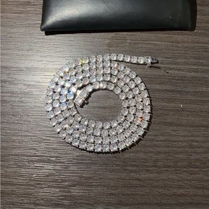 Gold Gods Tennis Necklace.